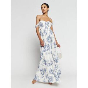 Reformation Jayde Maxi Dress in Lupine
